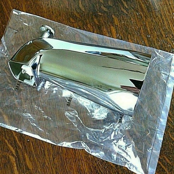 Diverter Bath Shower Chrome Tub Faucet Spout Mixer Wall Mount Sink Bathroom Taps - Picture 1 of 16